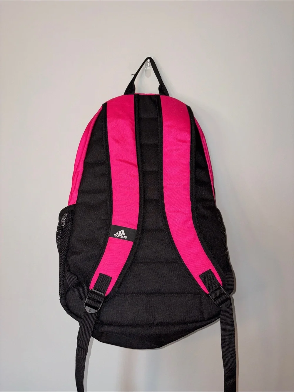 adidas Hot Pink and Black Everyday Backpack